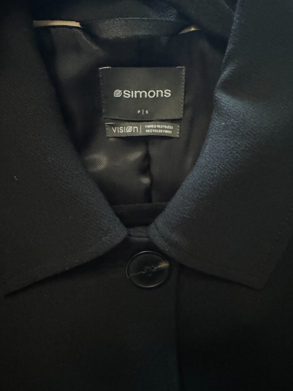 Simons Women's Vision Buttoned Coat - Picture 2 of 4